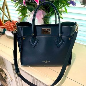 Authentic Louis Vuitton on my side tote MM